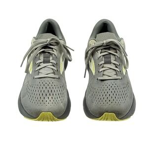 Brooks Ghost 16 Mens 11.5 Running Shoes Gray Lime DNA Loft v3 Neutral